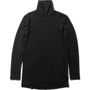 リュクセルウォーム ロングスリーブタートルネック LONG SLEEVE TURTLE-NECK MW19371 ブラック(K) Sサイズ [アウトドア アンダーウェア メンズ]