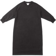 ミディアムドライジャージ ロングスリーブロングワンピース L/S LONG ONE-PIECE MW39151 ブラック(K) [アウトドア カットソー メンズ]