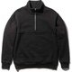 ヘビーウォームスウェット ハーフジップ HALF ZIP MX39332 ブラック(K) Lサイズ [アウトドア カットソー メンズ]