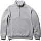 ヘビーウォームスウェット ハーフジップ HALF ZIP MX39332 グレー(Z) Sサイズ [アウトドア カットソー メンズ]