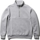 ヘビーウォームスウェット ハーフジップ HALF ZIP MX39332 グレー(Z) XLサイズ [アウトドア カットソー メンズ]