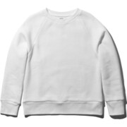 ヘビーウォームスウェット ロングスリーブクルー LONG SLEEVE CREW MW39382 ホワイト(W) Lサイズ [アウトドア　スウェット レディース]