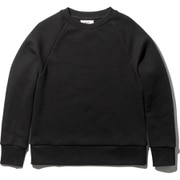 ヘビーウォームスウェット ロングスリーブクルー LONG SLEEVE CREW MW39382 ブラック(K) Mサイズ [アウトドア　スウェット レディース]