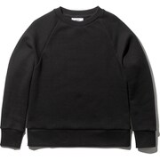 ヘビーウォームスウェット ロングスリーブクルー LONG SLEEVE CREW MW39382 ブラック(K) Lサイズ [アウトドア　スウェット レディース]