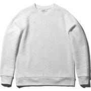 ヘビーウォームスウェット ロングスリーブクルー LONG SLEEVE CREW MX39333 ホワイト(W) Sサイズ [アウトドア カットソー メンズ]