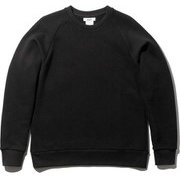 ヘビーウォームスウェット ロングスリーブクルー LONG SLEEVE CREW MX39333 ブラック(K) Sサイズ [アウトドア カットソー メンズ]