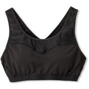 コンフォートメッシュブラ COMFORT MESH BRA DA19903 （K）ブラック XLサイズ [スポーツブラ]