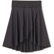 BALLET SKORT DA29100 （K）ブラック Lサイズ [フィットネス レディース]