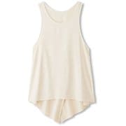 ヨギークロスタンク yogi CLOTH TANK DS39323 (HI)ホワイトベージュ Lサイズ [フィットネスシャツ レディース]