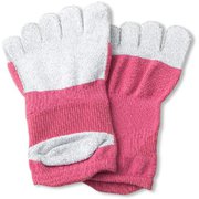 ナノフロントファイブフィンガーグリップソックス NANOFRONT FIVE FINGER GRIP SOCKS DA993401 （PK）ピンク 23cm [ランニングウェア・その他]