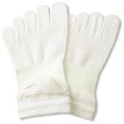 ワクロスファイブフィンガーソックス WACLOTH 5FINGER SOCKS DA993403 （MW）ミルキーホワイト 23cm [ランニングウェア・その他]