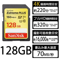 ヨドバシ.com - サンディスク SANDISK SDSDXW5-128G-JNJIP [Extreme ...