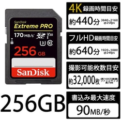 ヨドバシ.com - サンディスク SANDISK SDSDXXY-256G-JNJIP [Extreme ...