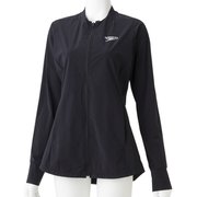 S・Drake アクロス エスドレーク ジャケット Across S・Drake Jacket SAW11921 (K)ブラック Lサイズ [フィットネス ヨガ ジャケット レディース]