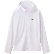 フルジップフーディ WMNS FULL ZIP HOODIE SAW91972 (W)ホワイト Mサイズ [フィットネス シャツ レディース]