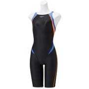 FLEXΣ フレックスシグマ ジュニアオープンバックニースキン FLEX ΣⅡ Junior Openback Kneeskin SCG11909F (BN)ボンダイブルー 120サイズ [競泳水着 ガールズ]
