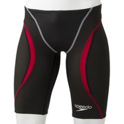 【FINA承認】ファストスキン XT アクティブハイブリッド2 ジャマー Fastskin XT Active Hybrid2 SD78C02 (KR)ブラック×レッド Mサイズ [競泳水着 メンズ]