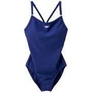 スピードベーシックスーツ Speedo Basic Suit SFW01990 (DI)ディープインディゴ Lサイズ [フィットネス ワンピース水着 レディース]