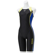 Lap Swim ラップスイム スパッツスーツ Lap Swim SD58N13 (LB)ワイルドライム×ブルー Sサイズ [オールインワン水着 レディース]