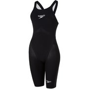 【FINA承認】ファストスキン レーザーピュアヴァラー オープンバックニースキン Fastskin LZR Pure Valor Openback Kneeskin SCW11903F (K)ブラック サイズ25 [競泳水着 レディース]
