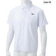 ショートスリーブスタンダードシャツ S/S Standard Shirts SA51908 ホワイト(W) Lサイズ [フィットネス 半袖シャツ ユニセックス]
