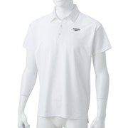 ショートスリーブスタンダードシャツドライポロシャツ S/S Standard Dry Polo Shirts SA41909ホワイト(W) Lサイズ [フィットネス シャツ メンズ]