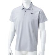 ショートスリーブスタンダードシャツドライポロシャツ S/S Standard Dry Polo Shirts SA41909グレイ(GY) Lサイズ [フィットネス シャツ メンズ]