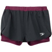 2in1 アクロスショーツ 2in1 Across Shorts SFW81904 ヴァイオレットクォーツ(VQ) Lサイズ [フィットネス ショートパンツ レディース]