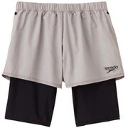 2IN1 ACROSS MIDDLE SFW81971 (SV)シルバー [フィットネス シャツ レディース]