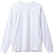 L/S ALPHADRY TEE SA31964 (W)ホワイト [フィットネス シャツ メンズ]