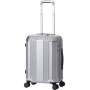 スーツケース デカかるEdge 拡張タイプ ストッパー機能 旅行日数目安：3～4泊 34L/拡張時40L TSAロック搭載 機内持ち込み可 ALI-008-18W シルバー