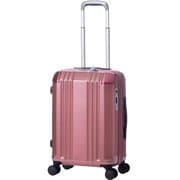 スーツケース デカかるEdge 拡張タイプ ストッパー機能 旅行日数目安：3～4泊 34L/拡張時40L TSAロック搭載 機内持ち込み可 ALI-008-18W ピンクゴールド