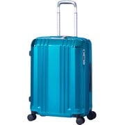 スーツケース デカかるEdge 拡張タイプ ストッパー機能 旅行日数目安：4～7泊 52L/拡張時60L TSAロック搭載 ALI-008-22W ターコイズブルー