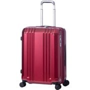 スーツケース デカかるEdge 拡張タイプ ストッパー機能 旅行日数目安：4～7泊 52L/拡張時60L TSAロック搭載 ALI-008-22W ワインレッド