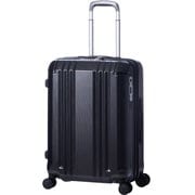 スーツケース デカかるEdge 拡張タイプ ストッパー機能 旅行日数目安：4～7泊 52L/拡張時60L TSAロック搭載 ALI-008-22W ウェーブブラック