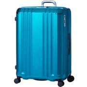 スーツケース デカかるEdge 拡張タイプ ストッパー機能 旅行日数目安:1週間以上 94L/拡張時112L TSAロック搭載 ALI-008-28W ターコイズブルー