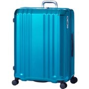 スーツケース デカかるEdge 拡張タイプ ストッパー機能 旅行日数目安:1週間以上 102L/拡張時120L TSAロック搭載 ALI-008-102 ターコイズブルー