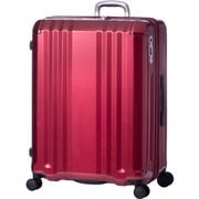 スーツケース デカかるEdge 拡張タイプ ストッパー機能 旅行日数目安:1週間以上 102L/拡張時120L TSAロック搭載 ALI-008-102 ワインレッド