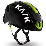 自転車ヘルメット INFINITY ブラック/ライム ヘルメット M