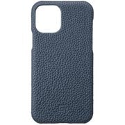iPhone 11 Pro NVY Shrunken-calf Leather Shell Case