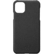 iPhone 11 Pro Max BLK Shrunken-calf Leather Shell Case