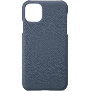 iPhone 11 Pro Max NVY Shrunken-calf Leather Shell Case