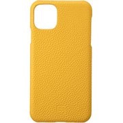 iPhone 11 Pro Max YLW Shrunken-calf Leather Shell Case
