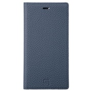 iPhone 11 Pro NVY Shrunken-calf Leather Book Case
