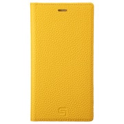 iPhone 11 YLW Shrunken-calf Leather Book Case