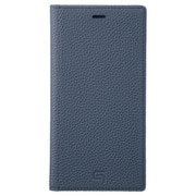 iPhone 11 Pro Max NVY Shrunken-calf Leather Book Case