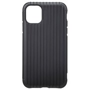 iPhone 11 BLK Rib Hybrid Shell Case
