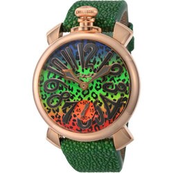 ヨドバシ Com Gaga Milano ガガミラノ 5011art03s Grn Manuale 48mm マヌアーレ マルチカラー 並行輸入品 通販 全品無料配達