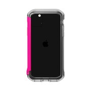 iPhone 11 Clear/Flamingo Pink Rail