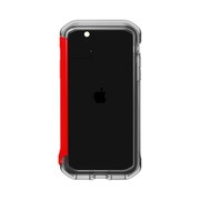 iPhone 11 Pro Clear/Solid Red Rail